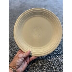 Vintage Fiesta Ware Dinner Plate Beige‎ 9 1/2" Diameter